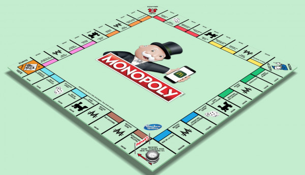 plateau de jeu monopoly mcdo 2021