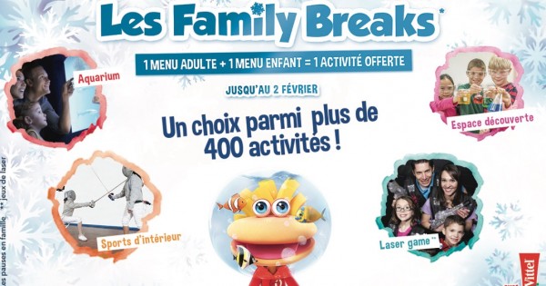 quick family breaks : plus de 400 activités offertes pour la famille