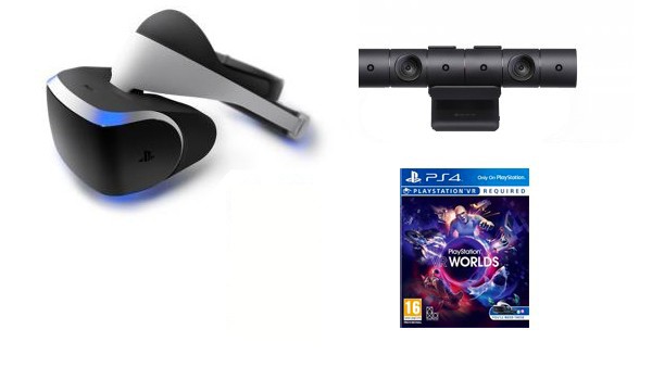 Casque Sony PlayStation VR + Camera + VR Worlds