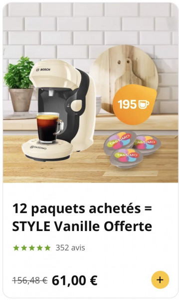 machine tassimo offerte