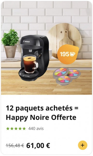 machine tassimo offerte