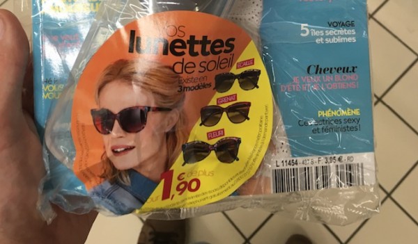 biba lunettes de soleil juillet 2016 pour 1,9 euro de plus