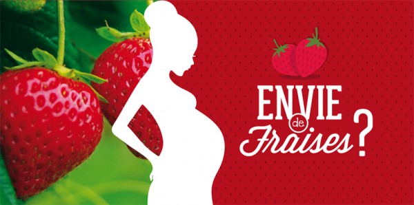 2 kg de fraises offerts aux femmes enceintes par les cueillettes chapeau de paille