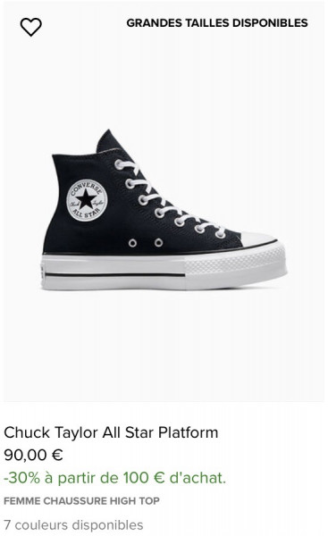 Converse produit 2