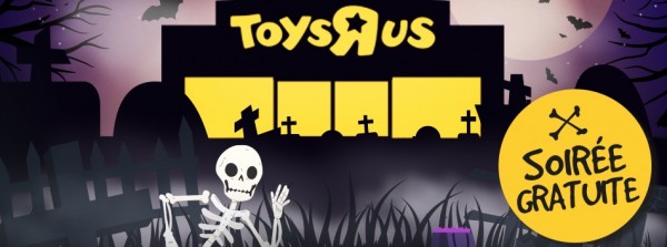 toys r us halloween 2017 : soirée de la peur gratuite dans les magasins de jouets