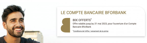prime bforbank jusqu'à 120 euros offerts