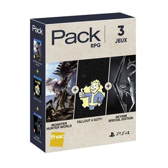 pack jeux PS4
