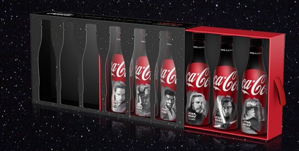 collector bouteilles coca star wars à gagner