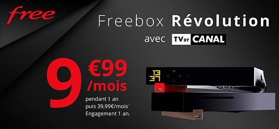 vente privée freebox révolution