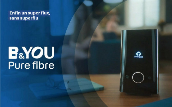 B&You Pure fibre : la fibre à seulement 23,99€/mois