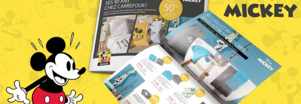 carrefour vignettes mickey 90 ans