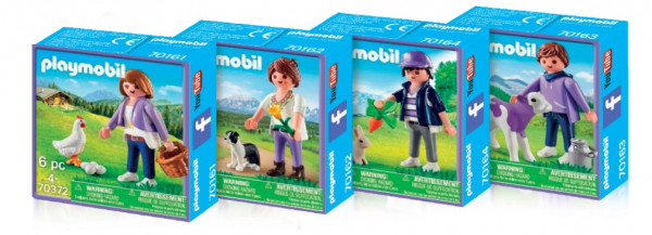 figurines playmobil offertes pour l'achat de 3 chocolats milka pour pâques 2020