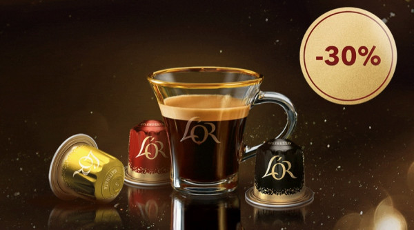 promo l'or espresso 30% de remise immédiate