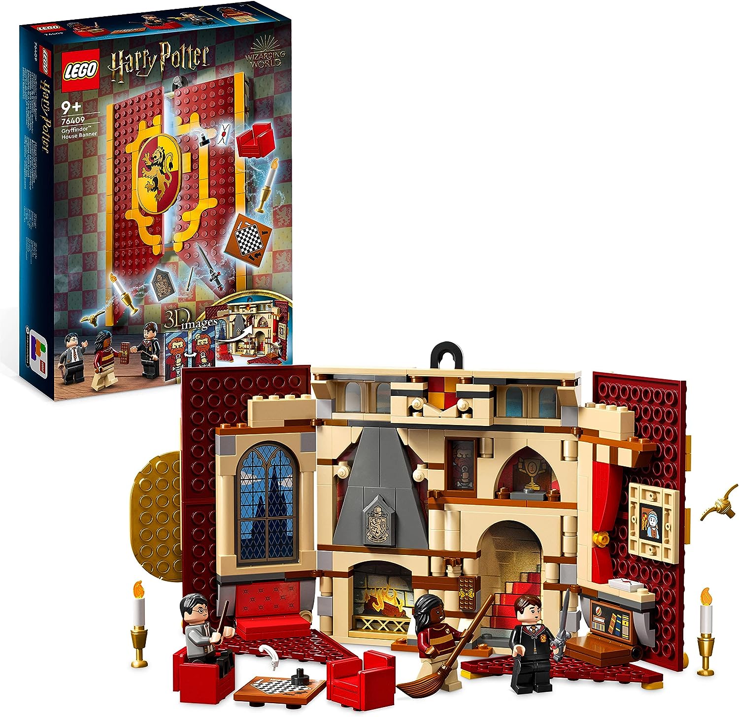 LEGO 76409 Harry Potter Le Blason de la Maison Gryffondor