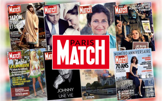 Paris Match : promo abonnement 1 an à 65€ (-64%)