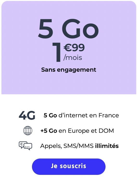 forfaits cdiscount mobile