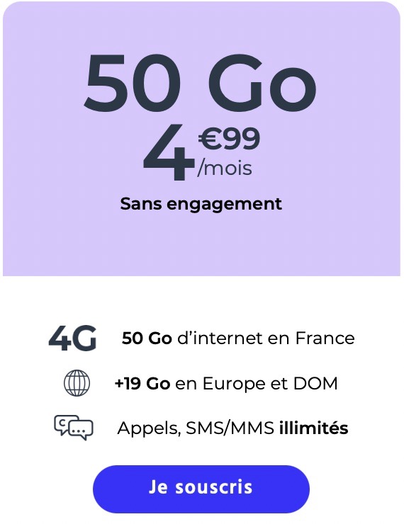 forfaits cdiscount mobile