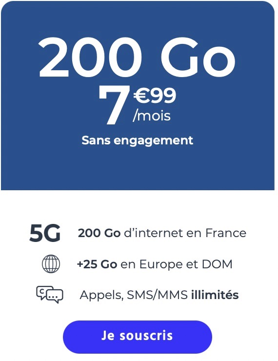 forfaits cdiscount mobile