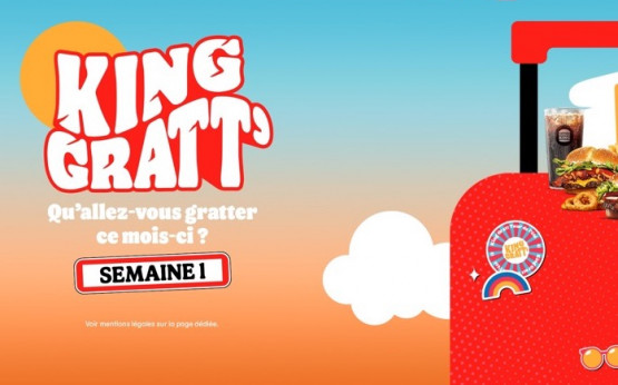 Burger King : jeu King Gratt' 100% gagnant