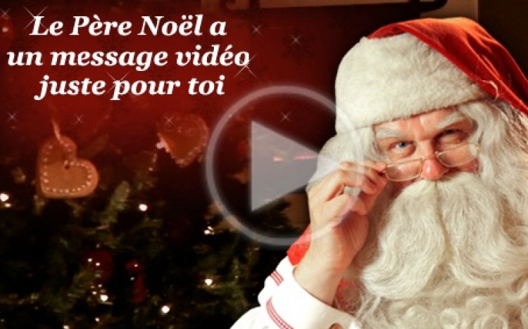 Envoyer un message vidéo gratuit du Père Noël