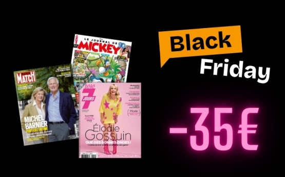 Abonnements magazines : -35€ en plus des promos