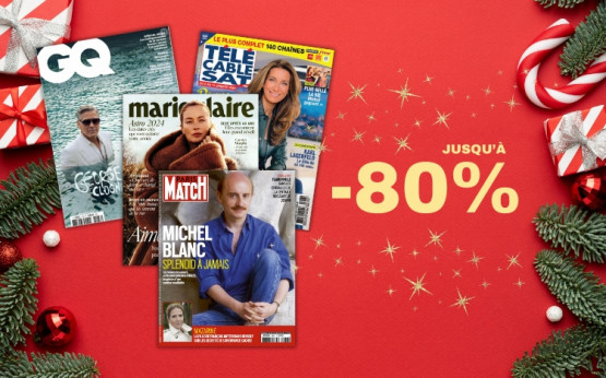 Promos abonnements magazines jusqu'à -80%