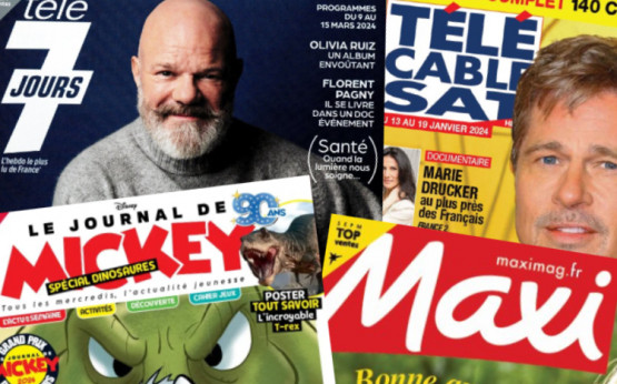 Magazines : jusqu'à -48% et -25€ en plus dès 40€