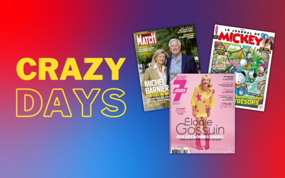 Abonnements magazines : -20€ en plus des promos