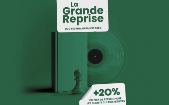 Cultura : la grande reprise = 20% en plus