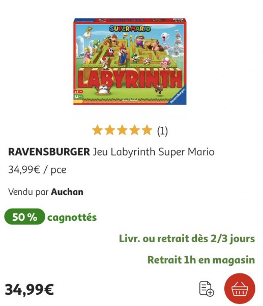 jeu société promo auchan 1