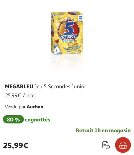 jeu société promo auchan 1