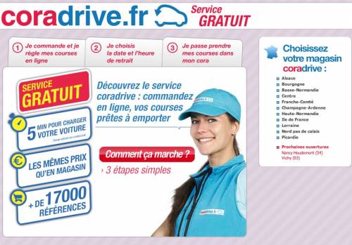 cora drive bon plan pour faire ses courses