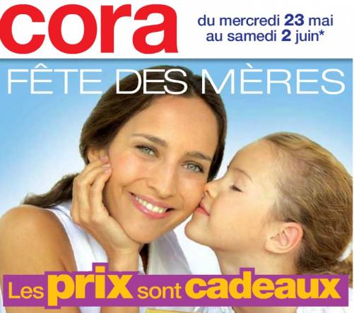 catalogue cora fête des mères 2012 avec parure playtex 100% remboursé