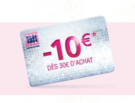 tati 10? de réduction dès 30? d'achat dans les magasins