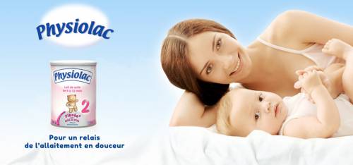 echantillon gratuit lait physiolac