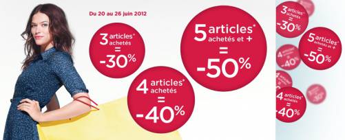 la halle aux vêtements promotions en attendant les soldes d'été 2012 avec de 30% à 50% de réduction immédiate