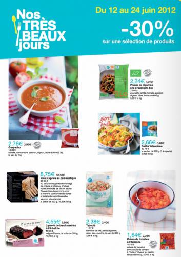 promo picard sur les surgelés avec 30% de réduction immédiate