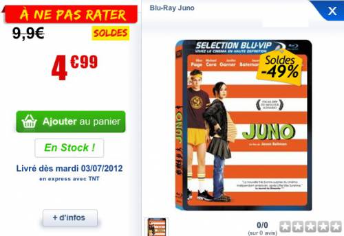 blu-ray soldes été 2012
