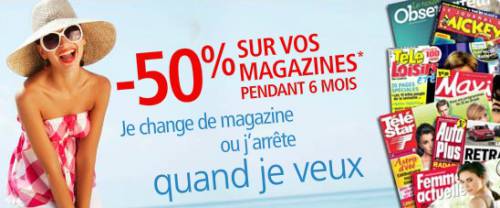 bon plan abonnement magazine gratuit des abonnements à des magazines gratuits grâce au cashback