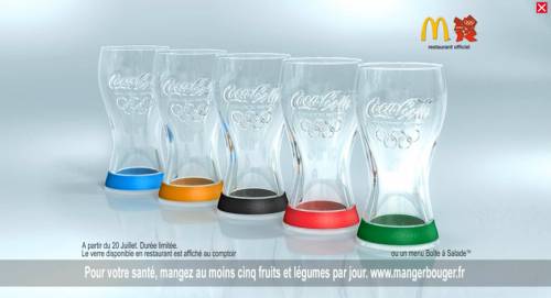 chez mc donald's profitez de verres coca cola 2012 offerts pour les jo 2012