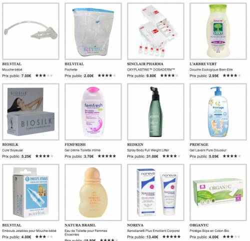 betrousse maman bébé : les produits inclus