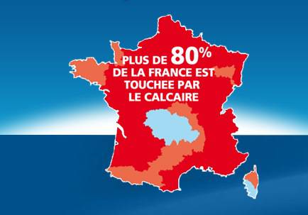 calcaire en france connaître la dureté de son eau : plus de 80% de la france touchée par le calcaire