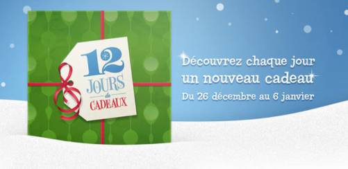 itunes : 12 jours donc 12 cadeaux pour noël 2012