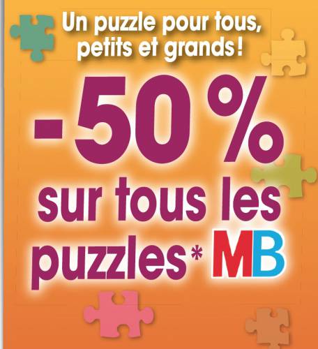 odr puzzles mb 50% remboursé jusqu'au 29 mars 2014
