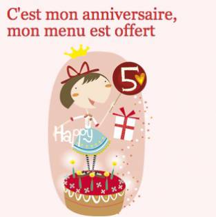 pizza pino anniversaire pizza pino anniversaire : menu enfant gratuit