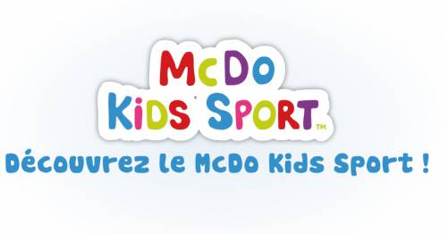 logo mcdo kids sport pour l'édition 2013 lancée d'avril en septembre