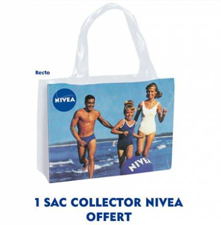 le site nivea bon plan vous offre un sac collector pour l'achat de 3 produits nivea
