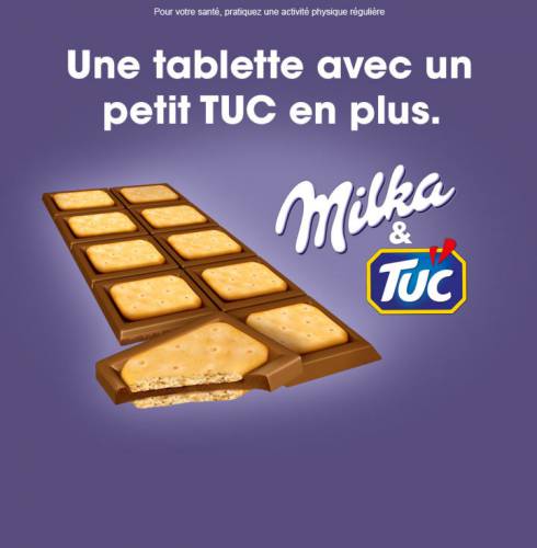 tablette chocolat milka tuc gratuite car 100% remboursé avec shopmium