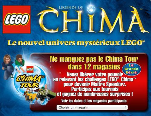 lego chima tour à la grande récré