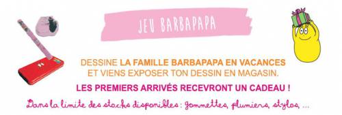 jeu barbapapa cultura cadeau offert